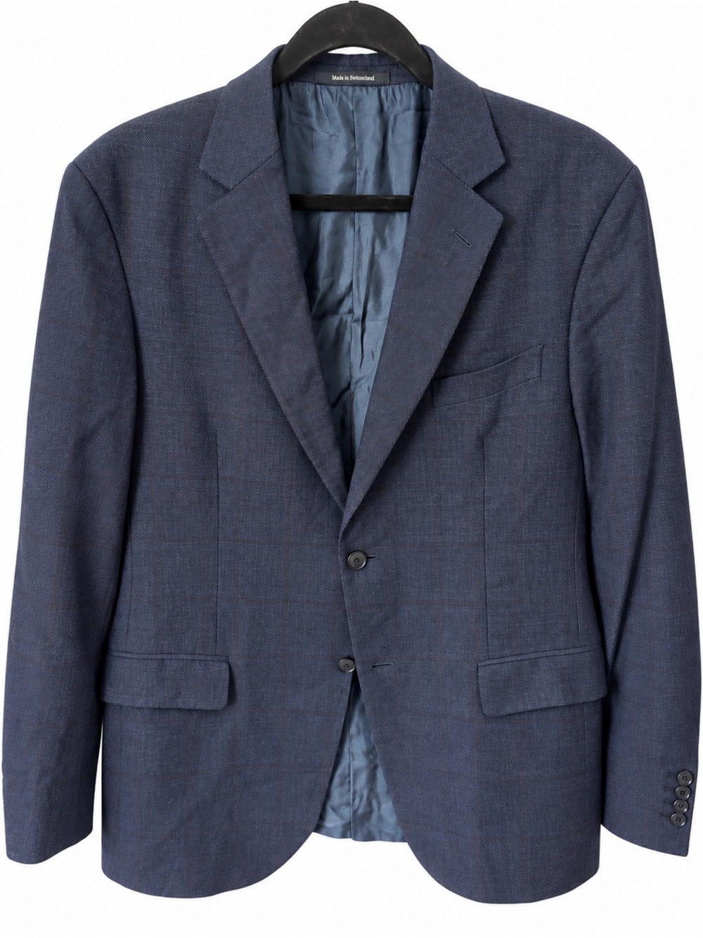 Ermenegildo Zegna Crossover Milano Saks Fifth Avenue Linen Wool Silk Blazer 52R